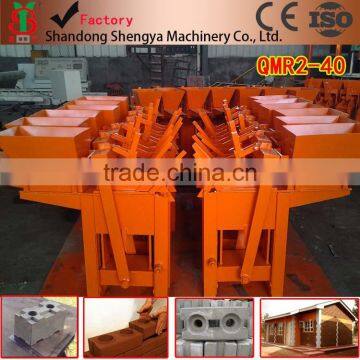 Branch in Nairobi Easy Operation Small Brick Manufacturing Machine Manual Clay Interlocking Block Shaping Construction Equipment photo-2
