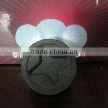instant light charcoal with star