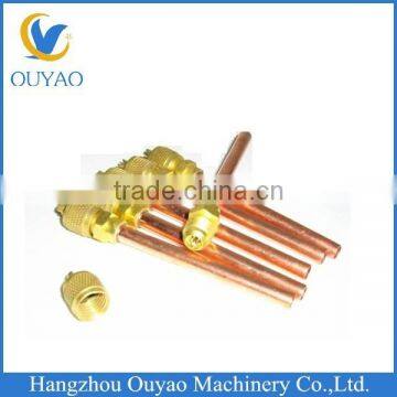 Refrigeration copper access valve