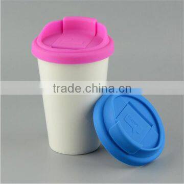 Silicone round shape cup lids coffee cup covers