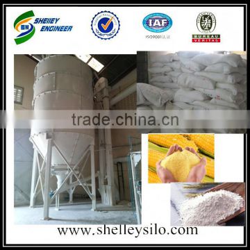 food grade cassava flour silo used