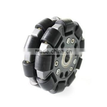 100MM DOUBLE PLASTIC OMNI WHEEL W/CENTRAL BEARINGS 14060