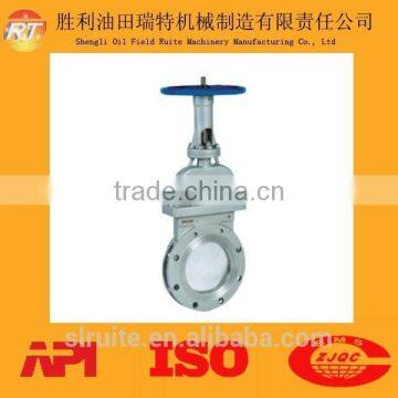 ANSI Class 150 bolted bonnet Knife Gate Valve