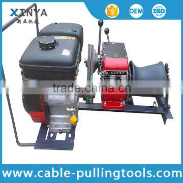 1 Ton Small Winch,Petrol Engine Powered Winch,Lifting Machine photo-6
