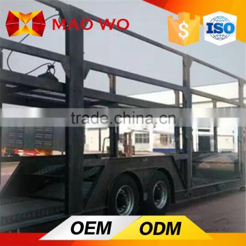 dry freight van type semi trailer/tri axle van transport semi trailer