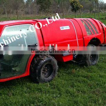 Self Propelled Garden Orchard Vineyard High Press Boom Tank Air Blast Sprayer Vehicle 1000L With Itlay Pump and A/c Cabin photo-5