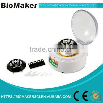 CE Certified High Security and Low Noise Mini prp Kit Type centrifuge machine for blood