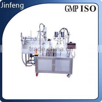 China GMP Standard liquid soap/hand sanitizer filling capping machine