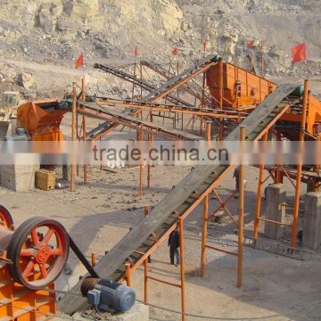 2016 Good performance limestone crushing line with perfect design