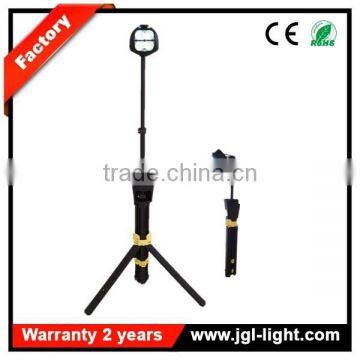 Professional 20w work light cree waterproof rechargeable light tripod Portable Adjustable