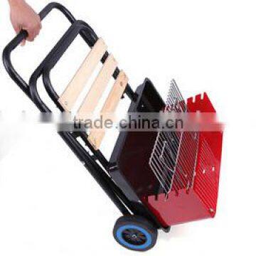 Outdoor Folding BBQ Grill Trolley photo-4