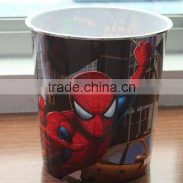 PP Material Home Use Colorful Cartoon Trash Bin photo-3