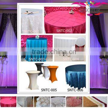 various material fancy table cover