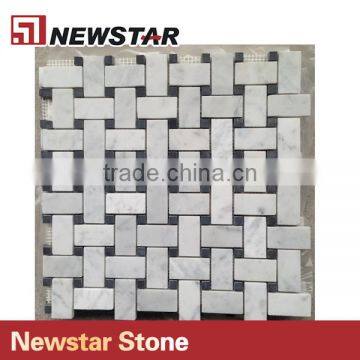 Newstar Bathrooms Shower Tile Design Marble for Flooring Mosaic photo-2
