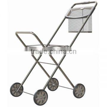 Laundry Clothes Basket Trolley Removable Basket Laundry On Wheels Cart photo-5