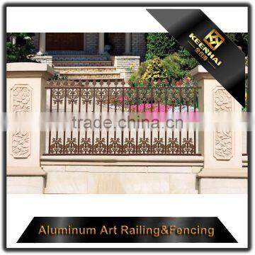 Powder Coated Cast Aluminum Decorative Villa Garden Privacy Fence