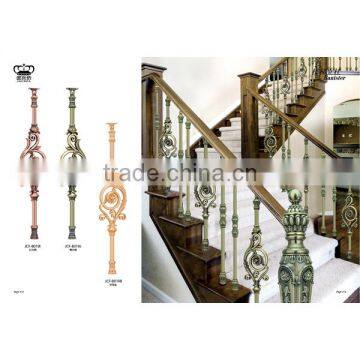 Luxury Design Indoor Color Coated Aluminum Staircase Balustrade photo-4
