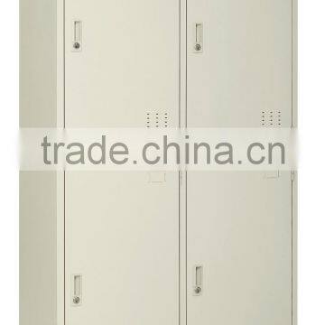 Steel Pad Lock 4 Doors Wardrobe Lockers Metal Wardrobe Lockers photo-2