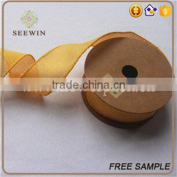 China Textile Wholesale Flax Linen Fabric for Artificial Jute Ribbon photo-2