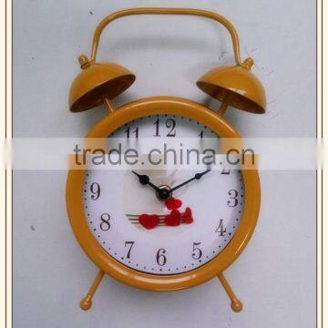 Hot Sale New Design Wrought Iron Desk Clock
