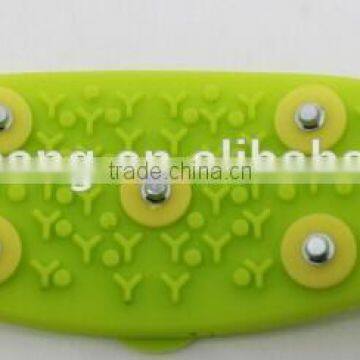 Five Teeth Rain and Snow Weather or Leisure Fishing Anti-skid Silicone Crampon photo-2