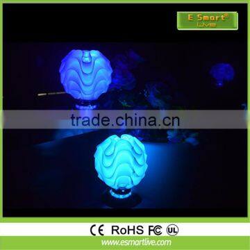 LED fashionable table lamp/RGB PE material LED light table/rechargeable LED table furniture