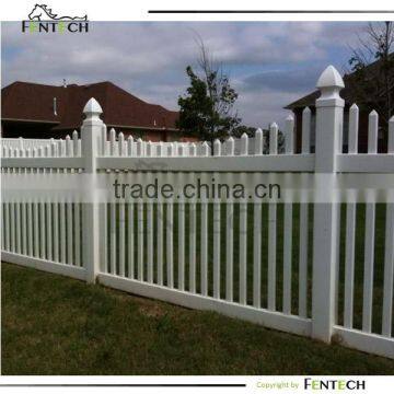 Fentech Hot Sale Cheap UPVC Picket Fence photo-2