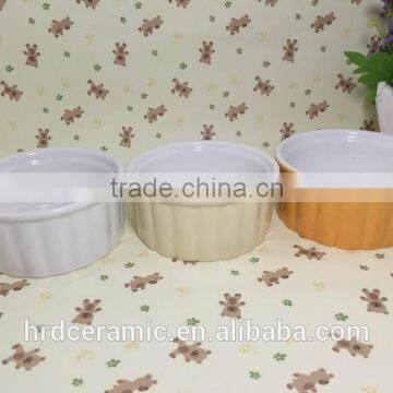 China Manufacturer Stocked Stoneware Ice Cream Bowl,ceramic Ice Cream Cup photo-2