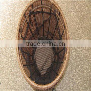 Pineapple Shaped Wicker Living Room Storage Box photo-4