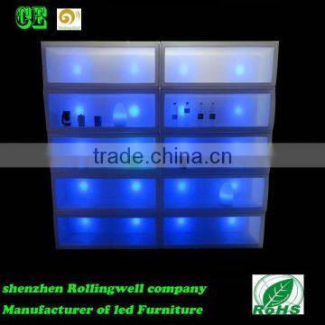 LED Drawer Cabinet Shoe Storage Cabinet Jewelry Cabinet/liquor Cabinets