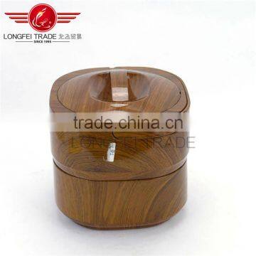 Luxury Marble Grain Wooden Double Plastic Food Containers / Vacuum Food Storage photo-2