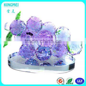 Coloful Crystal Grape Decoration Gift photo-5