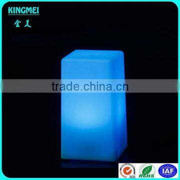 Triangle 3d Rechargeable LED Table Lamp & Table Lamp With Battery & Light up Lamp Plastic photo-2
