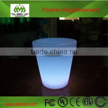 Multi Color Battery Powered Led Plastic Display Flowerpot photo-2
