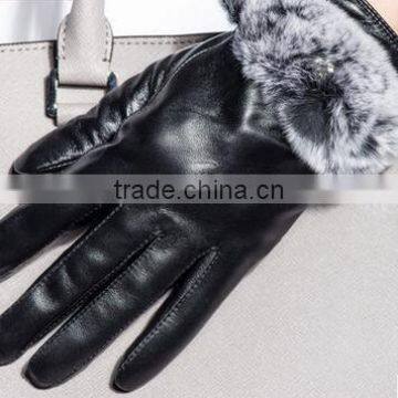 HOT SELLING Women's Natural Waterproof Leather Gloves
