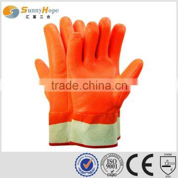 Sunnyhope Fluorescent Pvc Oil Resistant Gloves photo-2