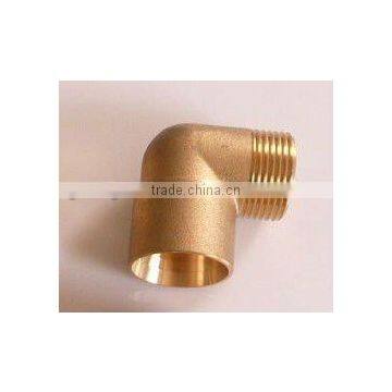 Male brass elbow copper and brass fittings
