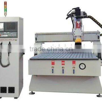 Row Type ATC Woodworking CNC Router SHM25H with X axis 1300mm and Y axis 2500mm and Z axis 200mm