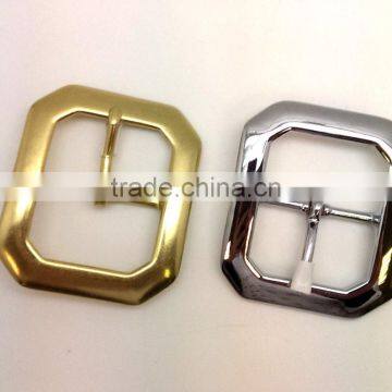 Chrome Plate Center Bar Buckle, Solid Brass Center Bar Buckle With One Prong photo-4