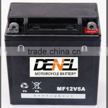 MF12V2.5B lead acid motorcycle battery 12V2.5Ah battery