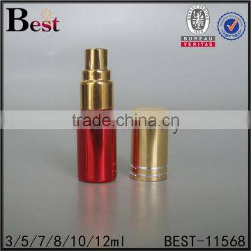 3ml 5ml 10ml Cosmetic Mini Perfume Spray Bottle Silver Perfume Spray Bottle Round Shape Pocket Sized Perfume Spray Bottle photo-3