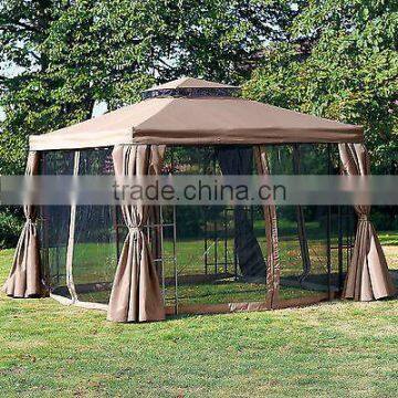 Home Garden Patio Furniture Weather-Resistant Gazebo with Mosquito Net