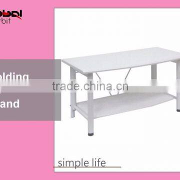 Durable Wood TV Stand Outdoor Home Furniture Wooden Folding Table photo-2
