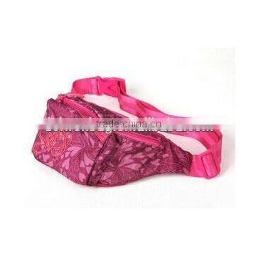 2014 printing cycling waist bag for woman