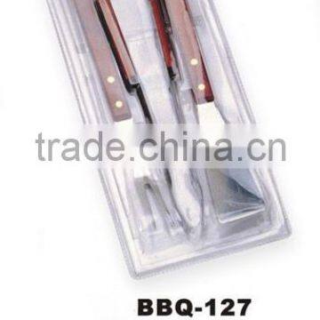 BBQ-127 3ps Barbecue Tools in Double Blister