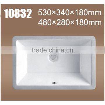 Undermount porcelain kitchen sink