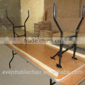 Wholesale Plywood Hotel Banquet Folding Table for Wedding Party Rental photo-4