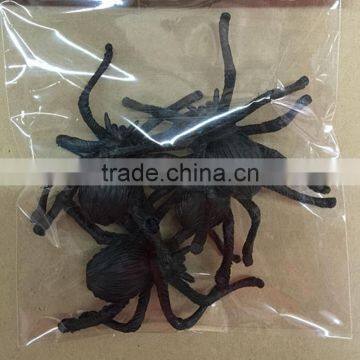 Halloween Insect Toy Tricky Black Plastic Spider photo-3