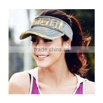 Custom Distressed Sun Visor Caps and Hats photo-2
