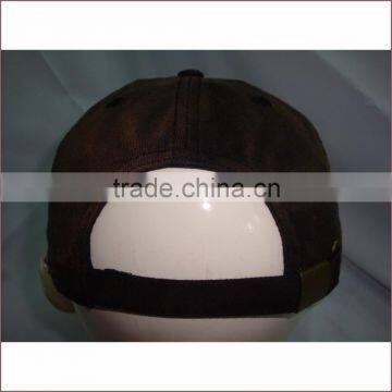 100% Octton Wholesale Enzyme Washed Distressed Baseball Cap With Embroidery LOGO photo-3